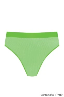 Maison Close - Corps A Corps Neon High Waist Thong - Green/Gold -Exquisites Dessous-Geschäft MAISON CLOSE CORPS A CORPS NEON HIGH WAIST SLIP GRUEN 8 1280x1280