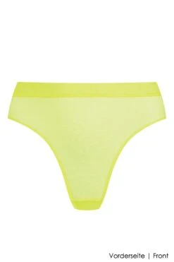 Maison Close - Corps A Corps Neon High Waist Thong - Yellow -Exquisites Dessous-Geschäft MAISON CLOSE CORPS A CORPS NEON HIGH WAIST THONG YELLOW 1 1280x1280