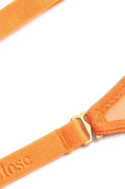 Maison Close - Corps A Corps Neon Thong - Orange/Gold -Exquisites Dessous-Geschäft MAISON CLOSE CORPS A CORPS NEON MINI STRING ORANGE 12 1280x1280