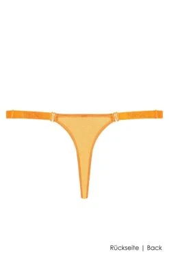 Maison Close - Corps A Corps Neon Thong - Orange/Gold -Exquisites Dessous-Geschäft MAISON CLOSE CORPS A CORPS NEON MINI STRING ORANGE 6 1280x1280