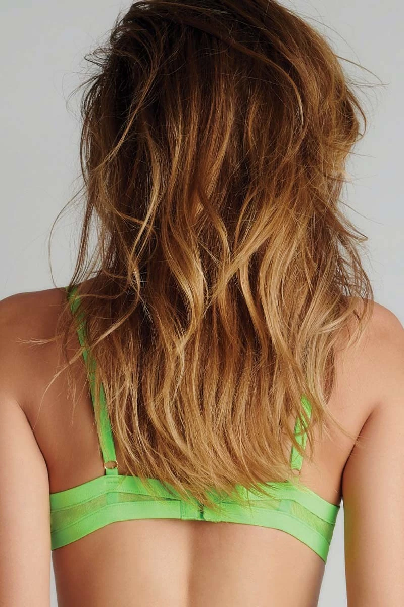 Maison Close - Corps A Corps Neon Open Bra - Green/Gold 7 Maison Close - Corps A Corps Neon Open Bra - Green/Gold – Bild 5