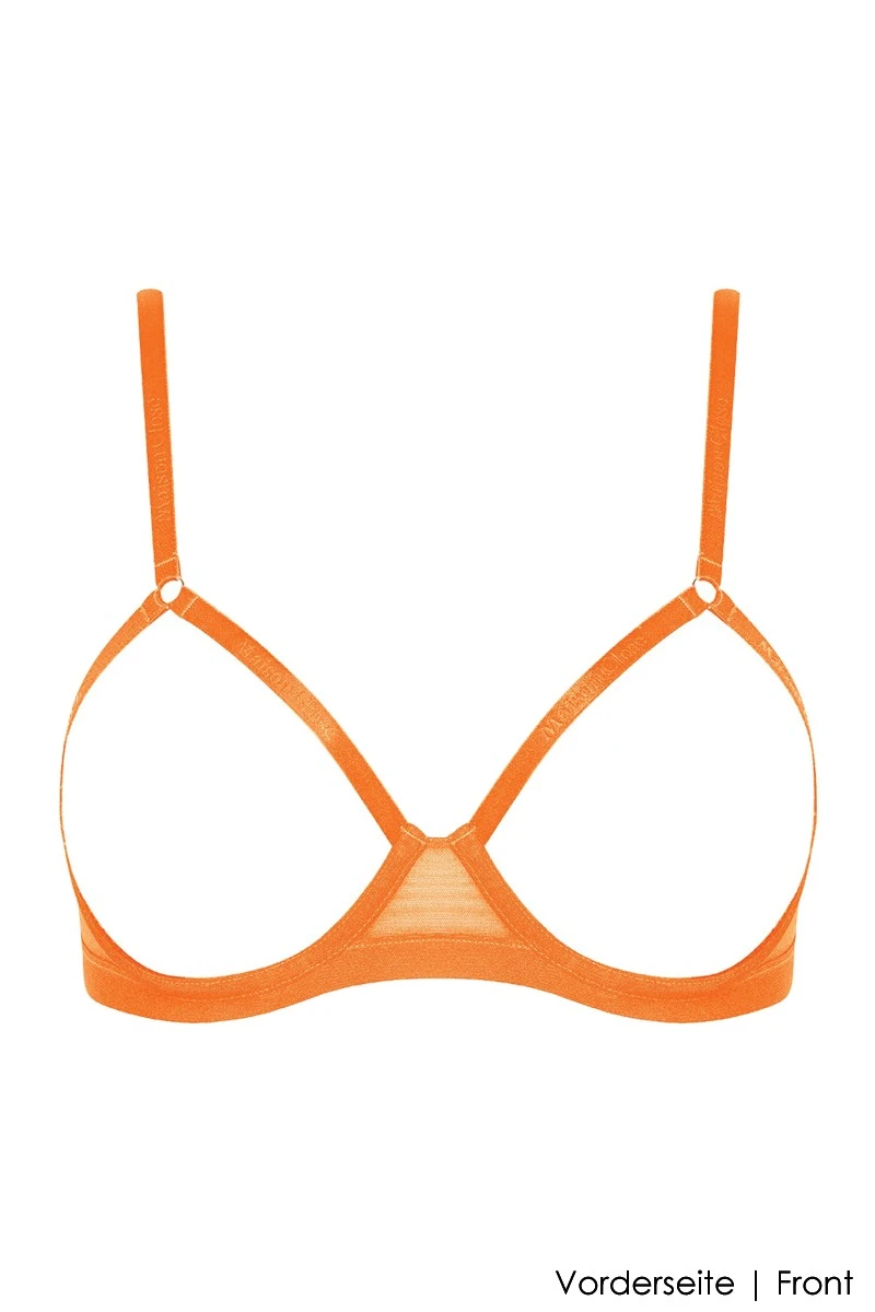 Maison Close - Corps A Corps Neon Open Bra - Orange/Gold 11 Maison Close - Corps A Corps Neon Open Bra - Orange/Gold – Bild 9