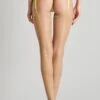Maison Close - Cut And Curled Stockings - Nude With Neon Yellow Backseam