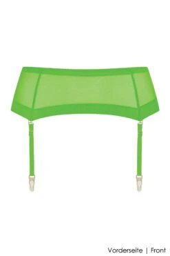 Maison Close - Corps A Corps Neon Suspender - Green/Gold -Exquisites Dessous-Geschäft MAISON CLOSE CORPS A CORPS NEON STRAPSGUERTEL GRUEN 1 1280x1280