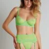 Maison Close - Corps A Corps Neon Suspender - Green/Gold -Exquisites Dessous-Geschäft MAISON CLOSE CORPS A CORPS NEON STRAPSGUERTEL GRUEN 6 1280x1280