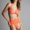 Maison Close - Corps A Corps Neon Suspender - Orange/Gold