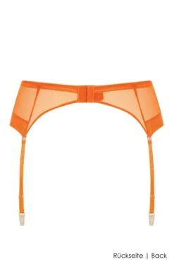 Maison Close - Corps A Corps Neon Suspender - Orange/Gold -Exquisites Dessous-Geschäft MAISON CLOSE CORPS A CORPS NEON STRAPSGUERTEL ORANGE 7 1280x1280