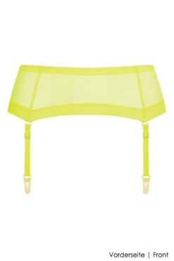 Maison Close - Corps A Corps Neon Suspender Belt - Yellow/Gold -Exquisites Dessous-Geschäft MAISON CLOSE CORPS A CORPS NEON STRAPSGUERTEL YELLOW 1 1280x1280