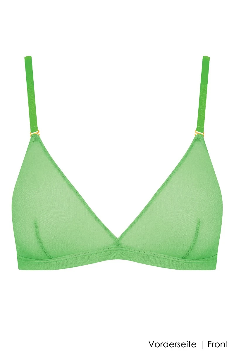 Maison Close - Corps A Corps Neon Triangle Bra - Green/Gold 7 Maison Close - Corps A Corps Neon Triangle Bra - Green/Gold – Bild 5