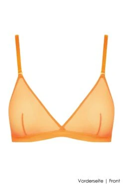Maison Close - Corps A Corps Neon Triangle Bra - Orange/Gold -Exquisites Dessous-Geschäft MAISON CLOSE CORPS A CORPS NEON TRIANGEL BH ORANGE 4 1280x1280