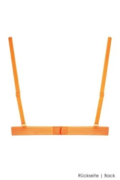 Maison Close - Corps A Corps Neon Triangle Bra - Orange/Gold -Exquisites Dessous-Geschäft MAISON CLOSE CORPS A CORPS NEON TRIANGEL BH ORANGE 5 1280x1280