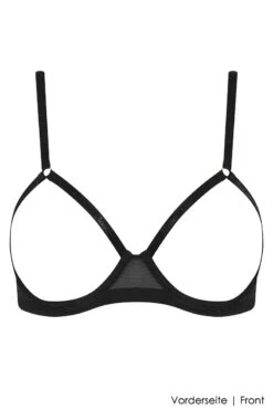 Maison Close - Corps A Corps Open Bra - Black -Exquisites Dessous-Geschäft MAISON CLOSE CORPS A CORPS OUVERT BH BLACK 1 1280x1280