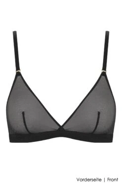 Maison Close - Corps A Corps Triangle Bra - Black -Exquisites Dessous-Geschäft MAISON CLOSE CORPS A CORPS TRIANGEL BH BLACK 1 1280x1280