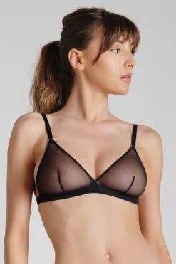Maison Close - Corps A Corps Triangle Bra - Black -Exquisites Dessous-Geschäft MAISON CLOSE CORPS A CORPS TRIANGEL BH BLACK 5 1280x1280