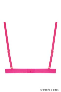 Maison Close - Corps A Corps Neon Triangle Bra - Pink/Gold -Exquisites Dessous-Geschäft MAISON CLOSE CORPS A CORPS TRIANGEL BH PINK 9 1280x1280