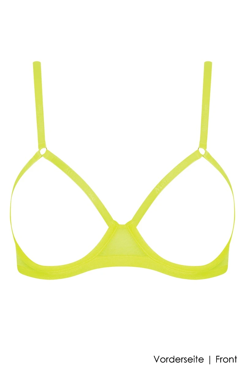 Maison Close - Corps A Corps Neon Open Bra - Yellow/Gold 9 Maison Close - Corps A Corps Neon Open Bra - Yellow/Gold – Bild 7