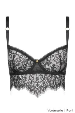 Maison Close - Inspiration Divine Wired Bra - Black -Exquisites Dessous-Geschäft MAISON CLOSE INSPIRATION DIVINE BALCONETTE BH SCHWARZ 11 1280x1280