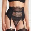 Maison Close - Inspiration Divine Garter Belt - Black -Exquisites Dessous-Geschäft MAISON CLOSE INSPIRATION DIVINE STRAPSGURTEL SCHWARZ 2 1280x1280