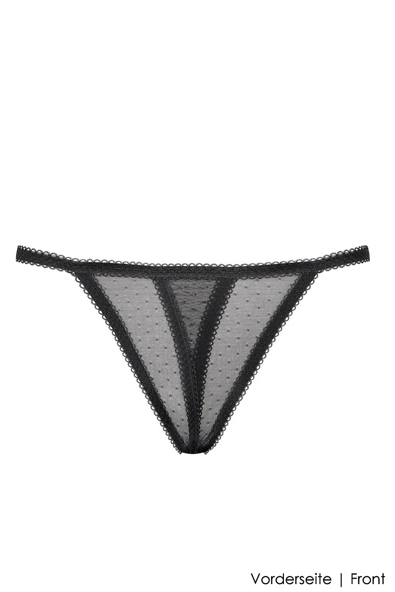 Maison Close - Inspiration Divine Open Thong - Black 6 Maison Close - Inspiration Divine Open Thong - Black – Bild 4