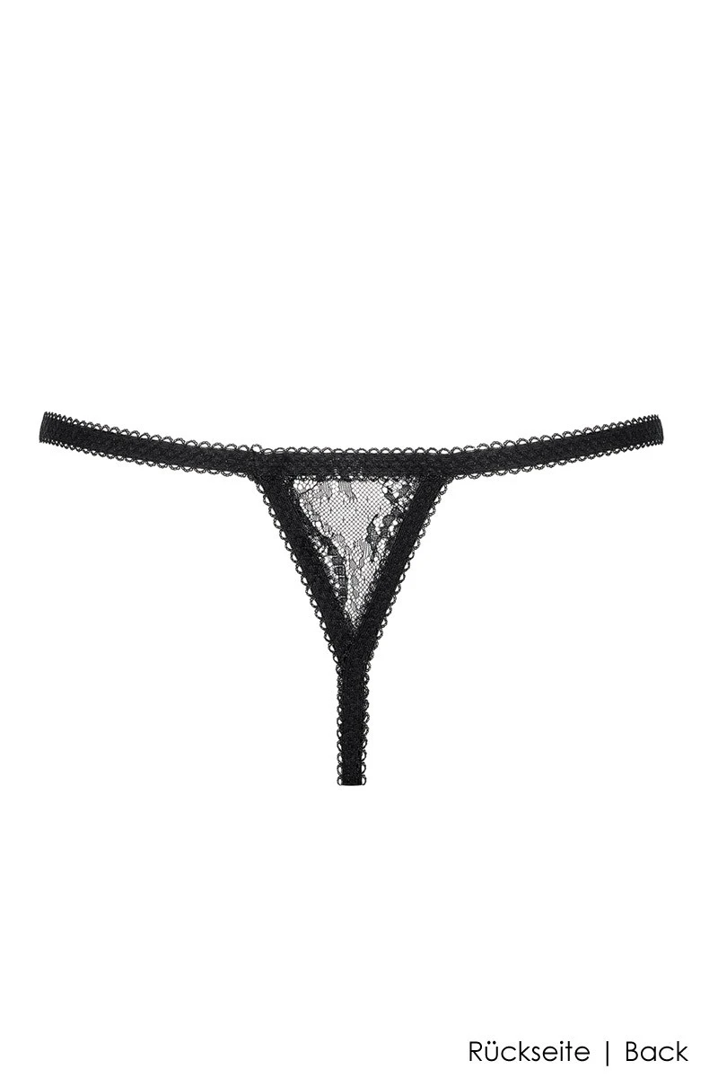 Maison Close - Inspiration Divine Open Thong - Black 7 Maison Close - Inspiration Divine Open Thong - Black – Bild 5