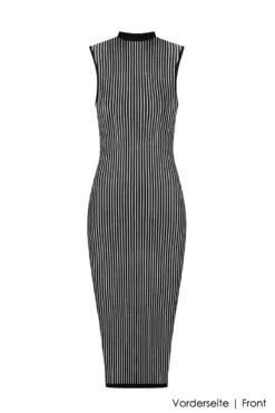 Maison Close - Bande à Part Long Dress - Black -Exquisites Dessous-Geschäft MAISON CLOSE LA FEMME AMAZONE BANDE A PART LONG DRESS BLACK 1 1280x1280