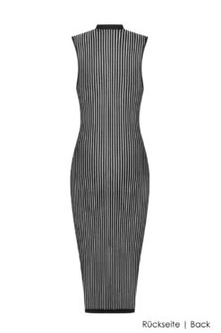 Maison Close - Bande à Part Long Dress - Black -Exquisites Dessous-Geschäft MAISON CLOSE LA FEMME AMAZONE BANDE A PART LONG DRESS BLACK 2 1280x1280