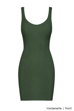 Maison Close - La Femme Amazone Mini Dress - Kaki 16 Maison Close - La Femme Amazone Mini Dress - Kaki -Exquisites Dessous-Geschäft MAISON CLOSE LA FEMME AMAZONE SHORT DRESS KAKI 8 1280x1280