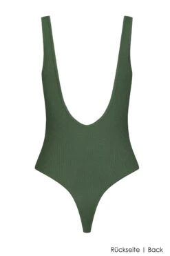 Maison Close - La Femme Amazone Thong Body V - Kaki -Exquisites Dessous-Geschäft MAISON CLOSE LA FEMME AMAZONE STRINGBODY V KAI 7 1280x1280