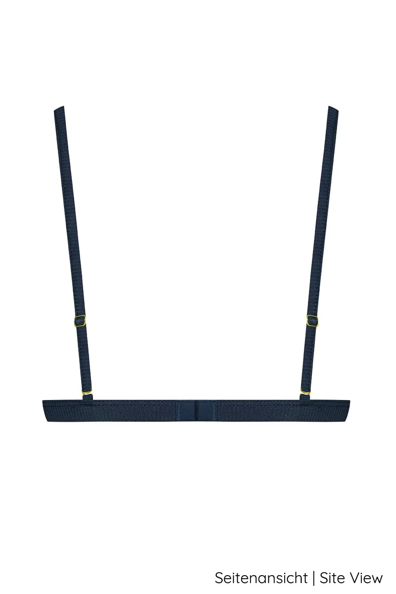 Maison Close - La Femme Amazone Triangle Bra - Anthracite 15 Maison Close - La Femme Amazone Triangle Bra - Anthracite – Bild 13