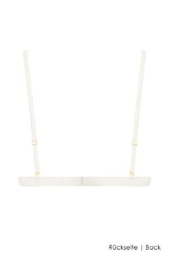 Maison Close - La Femme Amazone Triangle Bra - Champagne -Exquisites Dessous-Geschäft MAISON CLOSE LA FEMME AMAZONE TRIANGLE BH IVORY 2 1280x1280