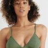 Maison Close - La Femme Amazone Triangle Bra - Kaki -Exquisites Dessous-Geschäft MAISON CLOSE LA FEMME AMAZONE TRIANGLE BH KAKI 1 1280x1280