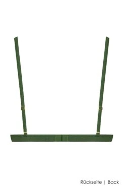 Maison Close - La Femme Amazone Triangle Bra - Kaki -Exquisites Dessous-Geschäft MAISON CLOSE LA FEMME AMAZONE TRIANGLE BH KAKI 6 1280x1280