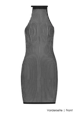 Maison Close - Bande à Part Mini Dress - Black -Exquisites Dessous-Geschäft MAISON CLOSE LA FEMME BANDE A PART SHORT DRESS BLACK 7 1280x1280