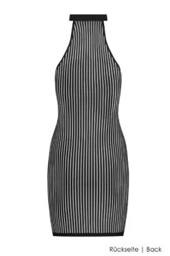 Maison Close - Bande à Part Mini Dress - Black -Exquisites Dessous-Geschäft MAISON CLOSE LA FEMME BANDE A PART SHORT DRESS BLACK 8 1280x1280