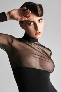 Maison Close - Madame Reve Party Dress - Black -Exquisites Dessous-Geschäft MAISON CLOSE MADAME REVE KURZ KLEID 1 1280x1280