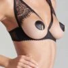 Maison Close - Accroche Coeur Open Cup Bra - Black -Exquisites Dessous-Geschäft MAISON CLOSE OUVERT BH 5 1280x1280