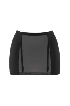 Maison Close - Pure Tentation Open Mini Skirt - Black -Exquisites Dessous-Geschäft MAISON CLOSE PURE TENATION OPEN SKIRT BLACK 12 1280x1280