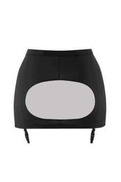Maison Close - Pure Tentation Open Mini Skirt - Black -Exquisites Dessous-Geschäft MAISON CLOSE PURE TENATION OPEN SKIRT BLACK 13 1280x1280