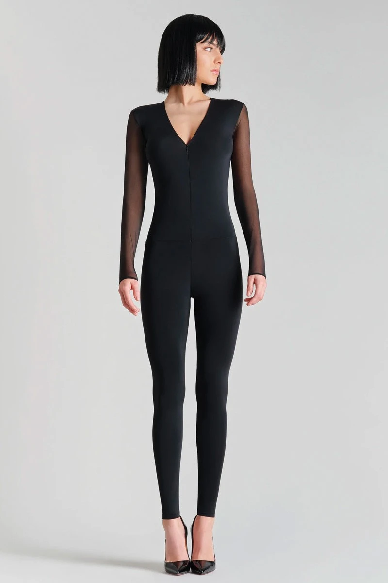 Maison Close - Pure Tentation Longsleeve Catsuit - Black 4 Maison Close - Pure Tentation Longsleeve Catsuit - Black – Bild 2