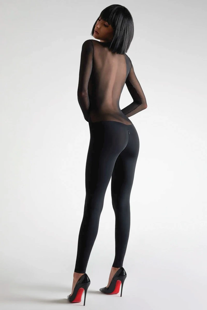 Maison Close - Pure Tentation Longsleeve Catsuit - Black 3 Maison Close - Pure Tentation Longsleeve Catsuit - Black