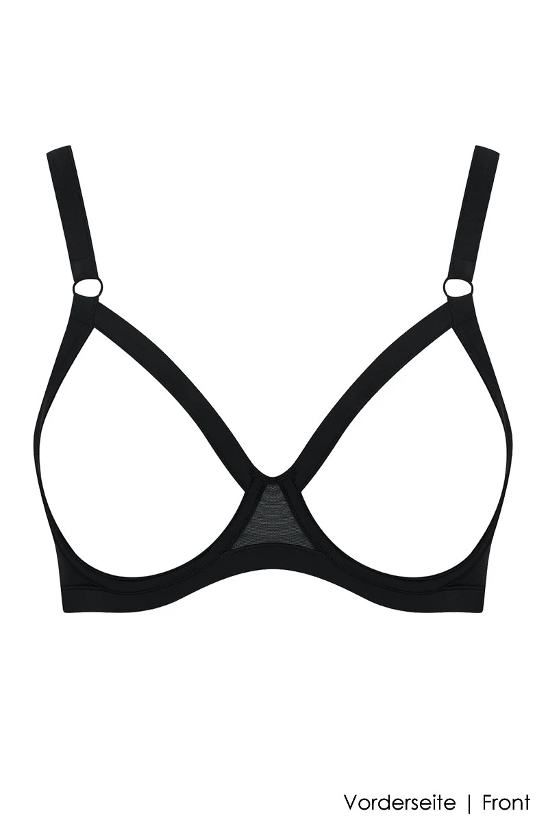 Maison Close - Pure Tentation Open Bra - Black 7 Maison Close - Pure Tentation Open Bra - Black – Bild 5