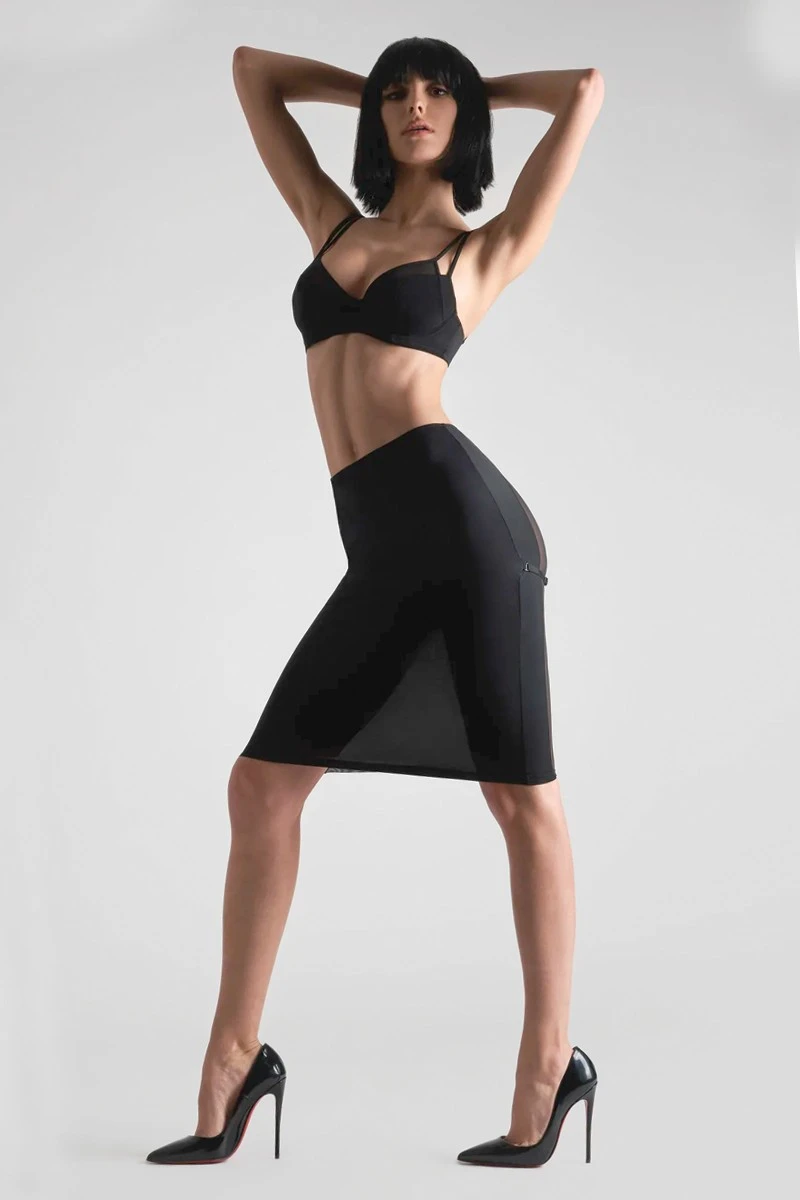 Maison Close - Pure Tentation Skirt - Black 10 Maison Close - Pure Tentation Skirt - Black – Bild 8