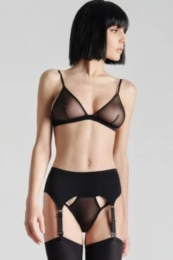 Maison Close - Pure Tentation Suspender - Black -Exquisites Dessous-Geschäft MAISON CLOSE PURE TENTATION STRAPSGUERTEL SCHWARZ 5 1280x1280