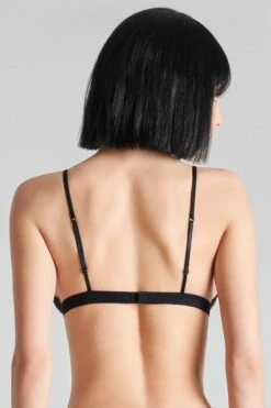Maison Close - Pure Tentation Triangle Bra - Black 16 Maison Close - Pure Tentation Triangle Bra - Black -Exquisites Dessous-Geschäft MAISON CLOSE PURE TENTATION TRIANGEL BH BLACK 4 1280x1280
