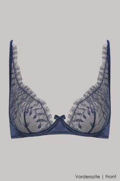 Maison Close - Villa Satine Wired Bra - Blue -Exquisites Dessous-Geschäft MAISON CLOSE VILLA SATINE BLAU BUEGEL BH 7 1280x1280