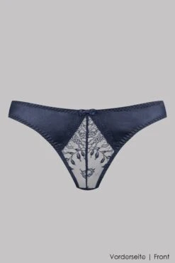 Maison Close - Villa Satine Brazilian Brief - Blue -Exquisites Dessous-Geschäft MAISON CLOSE VILLA SATINE CULOTTE BLUE 1 1280x1280