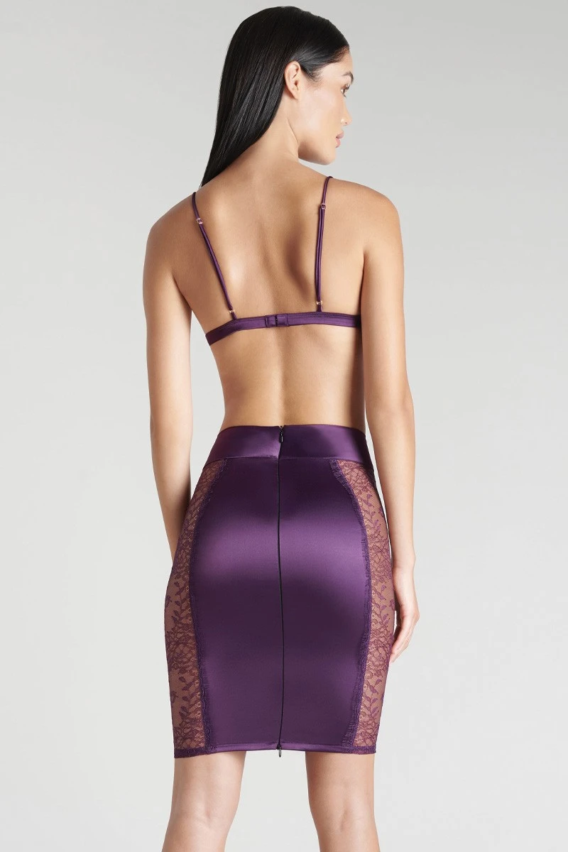 Maison Close - Villa Satine Skirt - Violet 5 Maison Close - Villa Satine Skirt - Violet – Bild 3