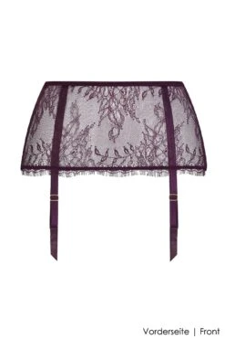 Maison Close - Villa Satine Suspender Belt - Violet -Exquisites Dessous-Geschäft MAISON CLOSE VILLA SATINE STRAPSGUERTEL PURPLE 3 1280x1280