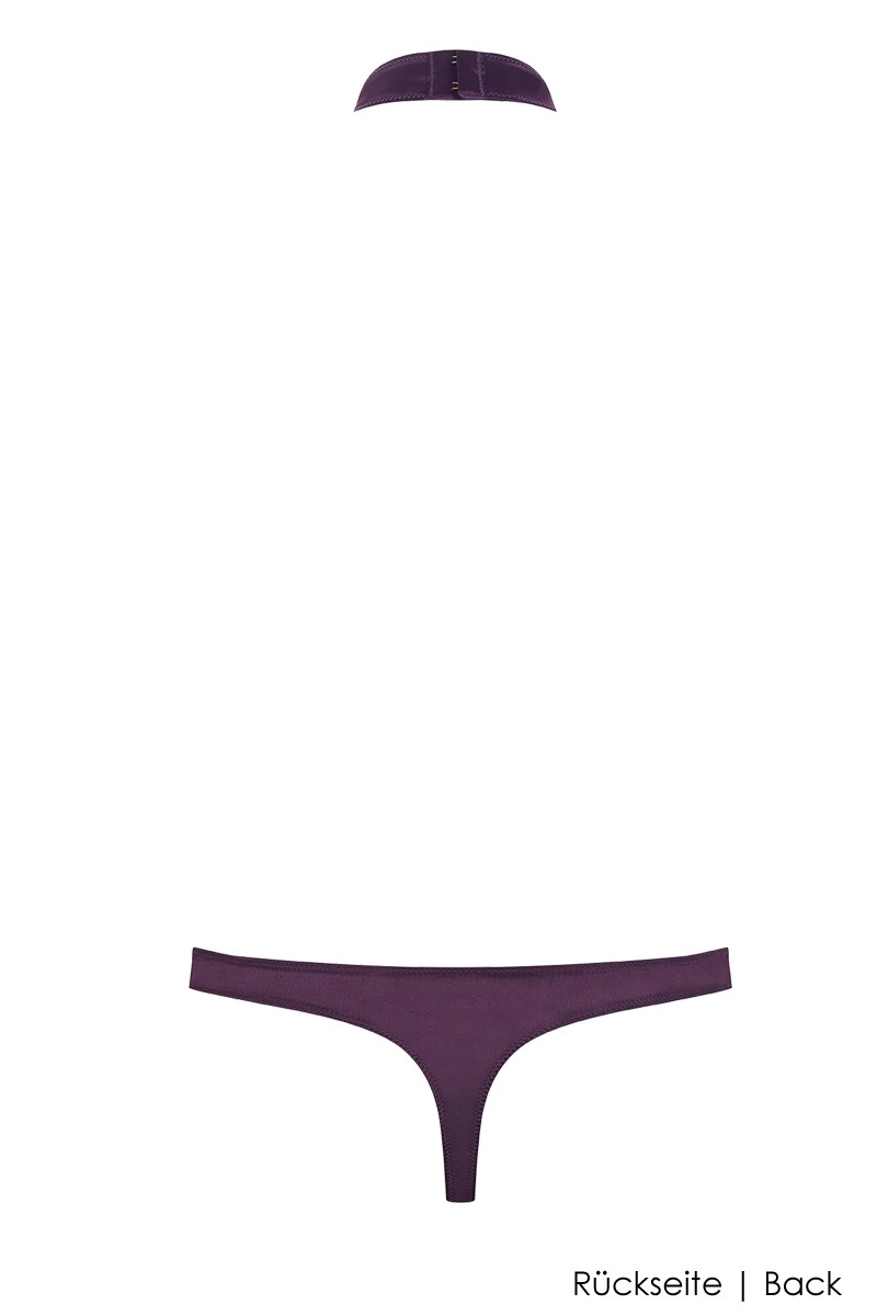 Maison Close - Villa Satine Harness Thong - Violet 9 Maison Close - Villa Satine Harness Thong - Violet – Bild 7