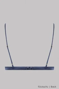 Maison Close - Villa Satine Triangle Bra - Blue -Exquisites Dessous-Geschäft MAISON CLOSE VILLA SATINE TRIANGEL BH BLAU 9 1280x1280